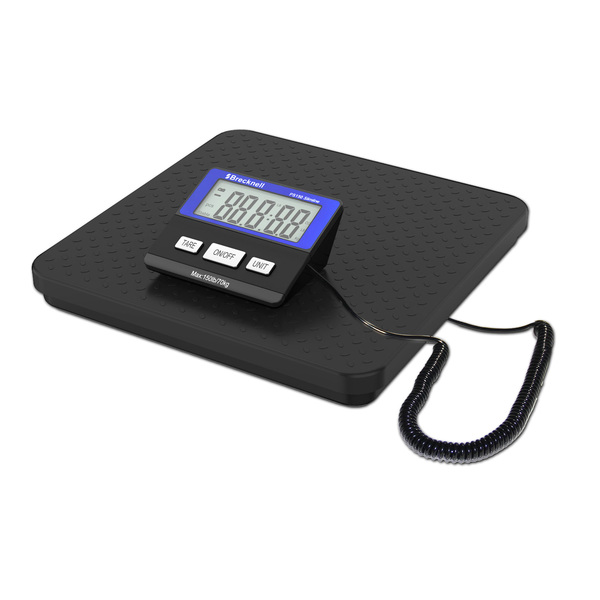 Brecknell PS150 Slimline Portable Bench Scale 150 lb 816965007516